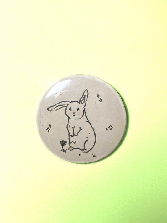 Rabbit Badge (58mm)